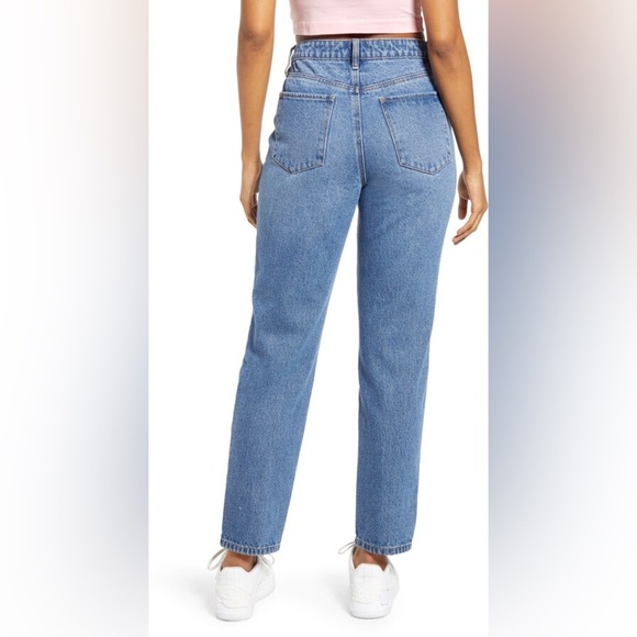 BP Embroidered High Waist Mom Denim Jeans Size 31 - Picture 11 of 11